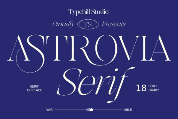 Astrovia Serif: Elevating Brand Identity with a Timeless Typeface