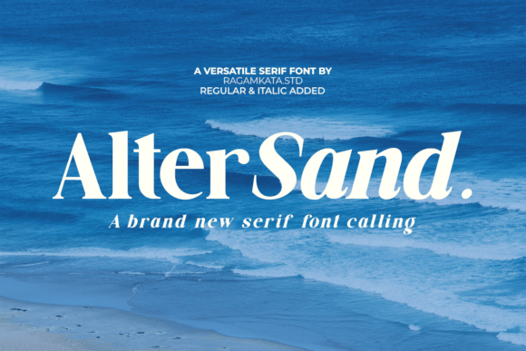 Bring Your Brand to Life with Alter Sand Font