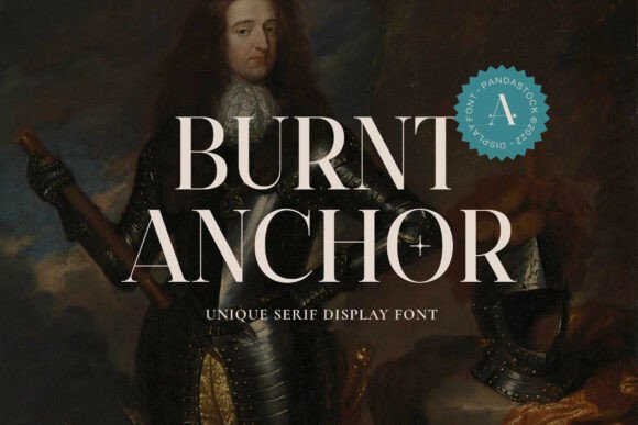 Burnt Anchor: A Serif Font That Elevates Web Design