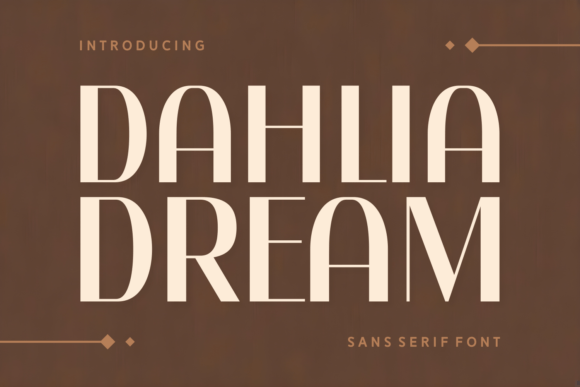 Dahlia Dream Font for Modern Branding and Digital Design