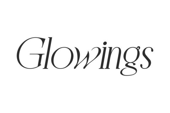 Discover the Elegance of Glowings Font in Web Design