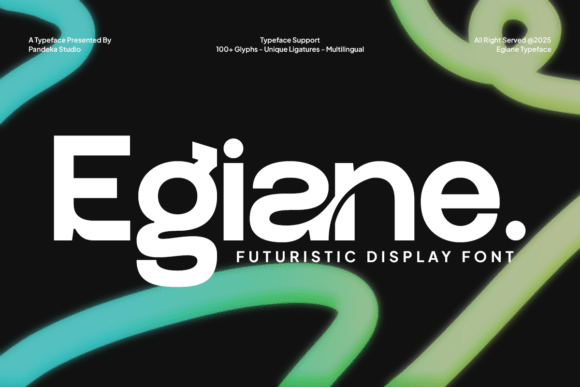 Egiane: A Modern Sans Serif Typeface for Editorial Design
