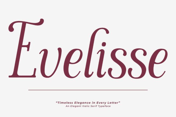Evelisse: A Font That Elevates Every Editorial Moment