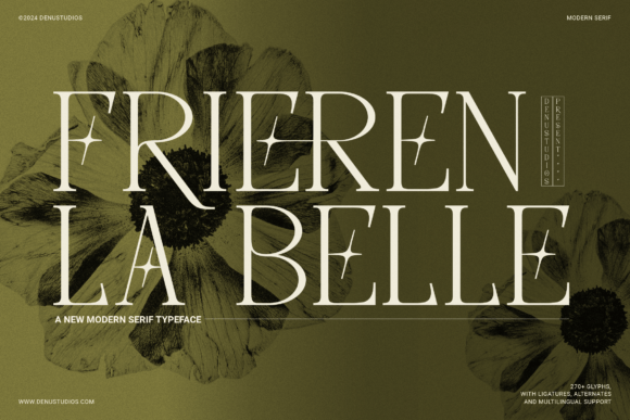Frieren La Belle: A Font That Elevates Brand Identity
