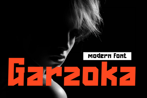 Garzoka: A Bold Display Font for Modern Web Design