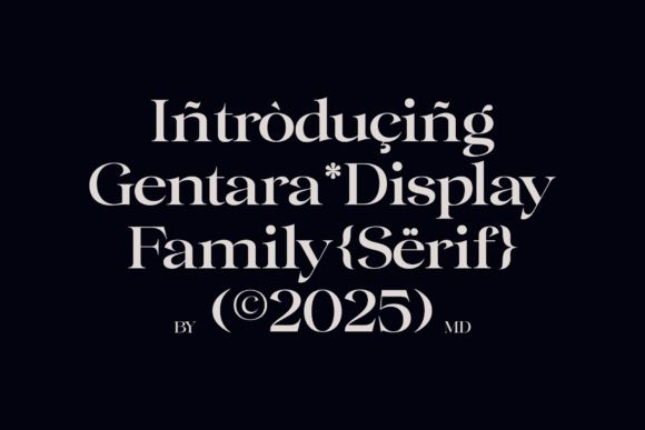 Gentara Serif Font for Modern Web Design