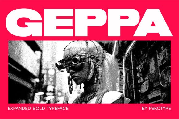 Geppa: A Bold Sans Serif Font for Modern Web Design