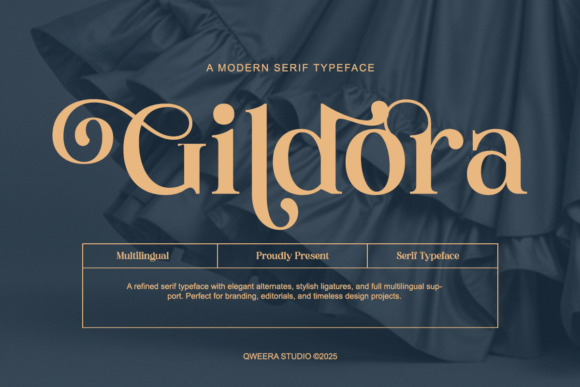 Gildora Font for Handmade Creations