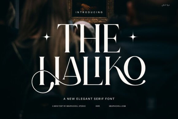 Haliko Serif Font for Modern Web Design