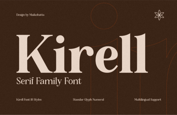 Kirell Serif Font for a Polished Brand Look