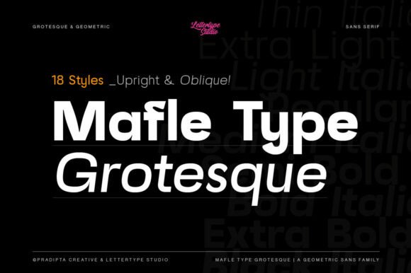 Mafle Type Grotesque for Web Design
