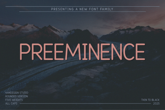 Preeminence Rounded for Web Design Projects