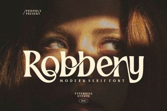 Robbery Serif Font for Handmade Creations