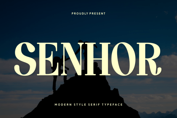 Senhor Serif Font for Editorial Design