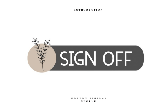 Sign Off: A Font That Elevates Handmade Creations