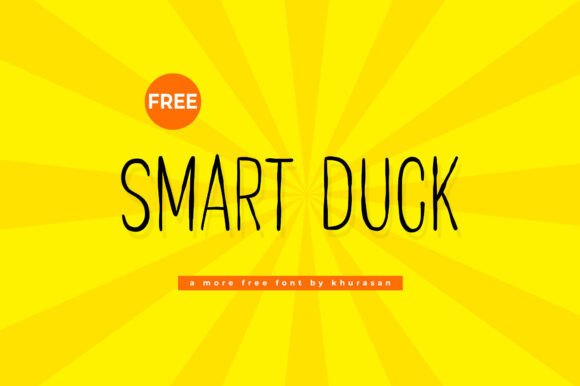 Smart Duck: A Modern Handwritten Font for Campaign Creativity