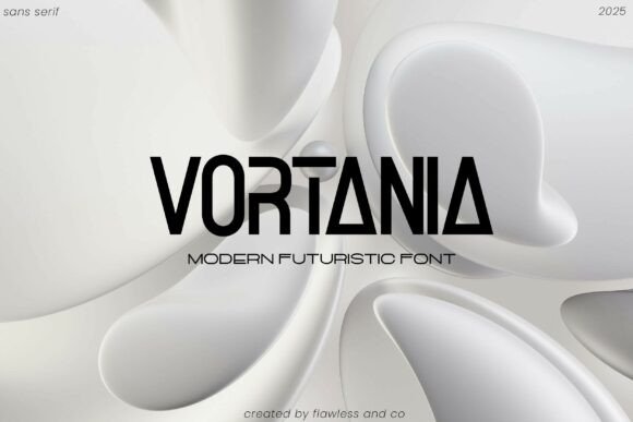 Vortania: A Modern Sans Serif Font for Bold Branding